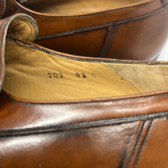 Mens Brown dress shoes - Picture 5 of 6